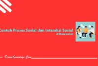 Contoh Proses Sosial dan Interaksi Sosial
