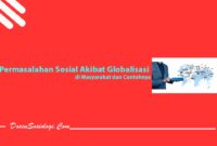 Permasalahan Sosial Akibat Globalisasi